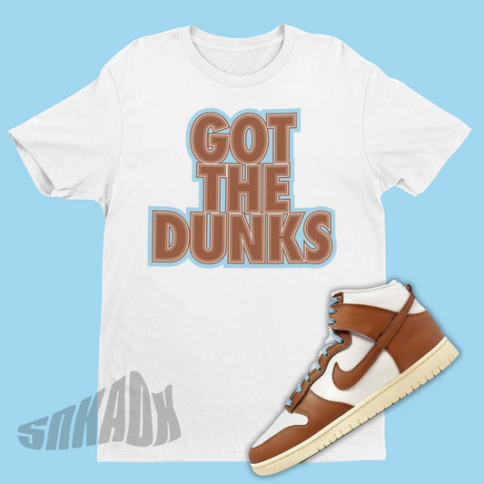 tee to make nike dunk certified fresh