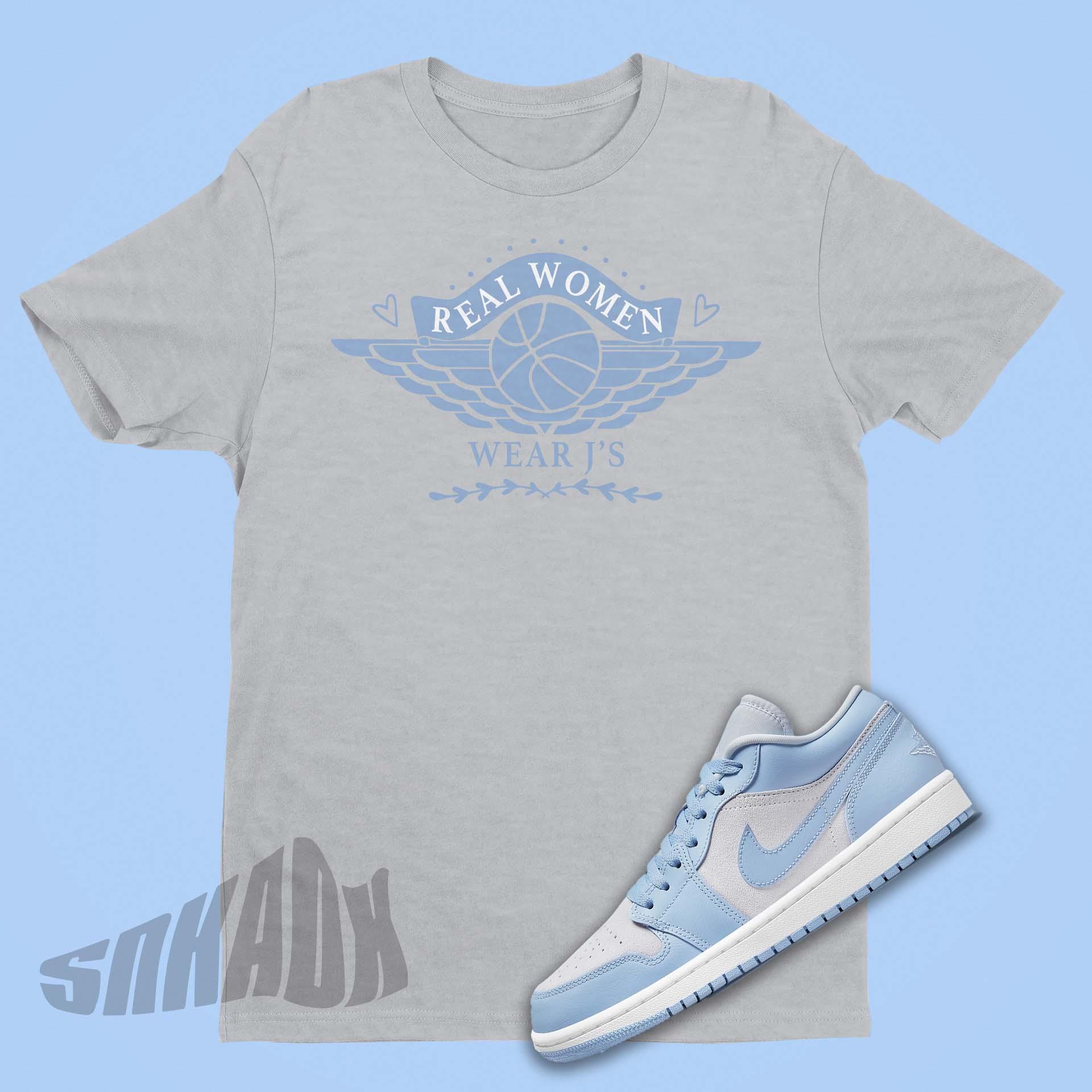 Shirt To Match Air Jordan 1 Football Grey Aluminum