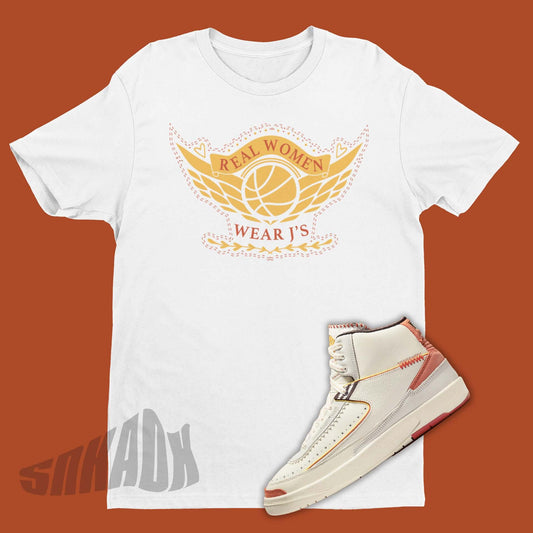 Real Women Wear J's Shirt To Match Maison Chateau Rouge Air Jordan 2