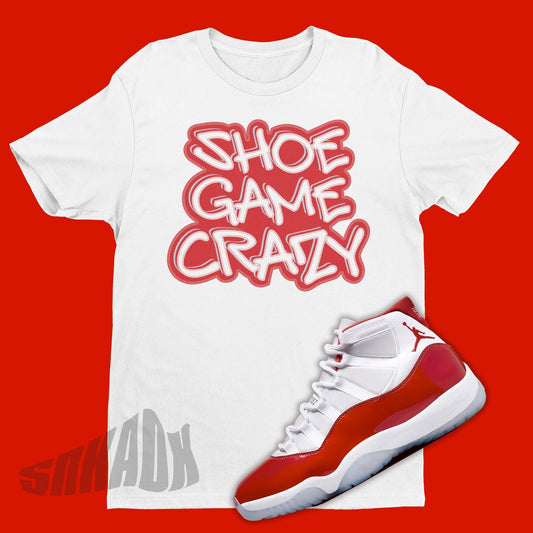 jordan 11 cherry matching shrt