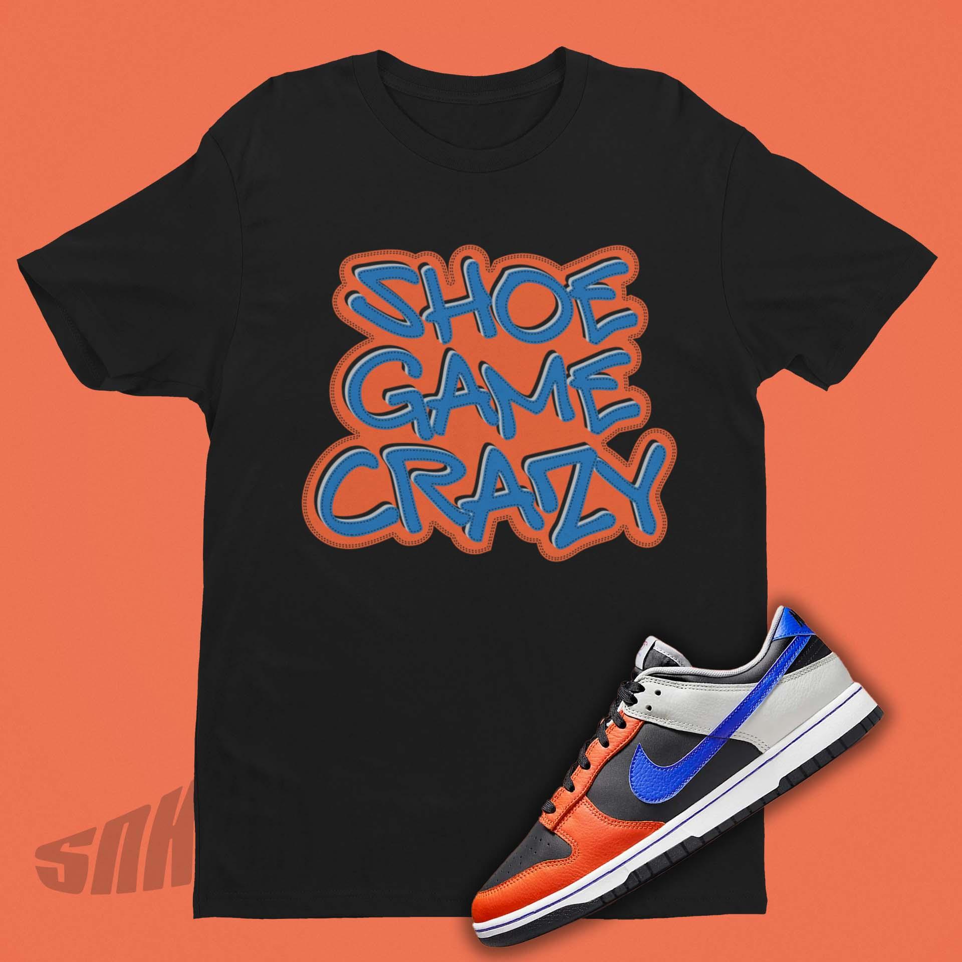 air max prod nike thea magenta pants for women images NY Knicks Dunk Match Tee ParallaxShops Shoe Game Crazy