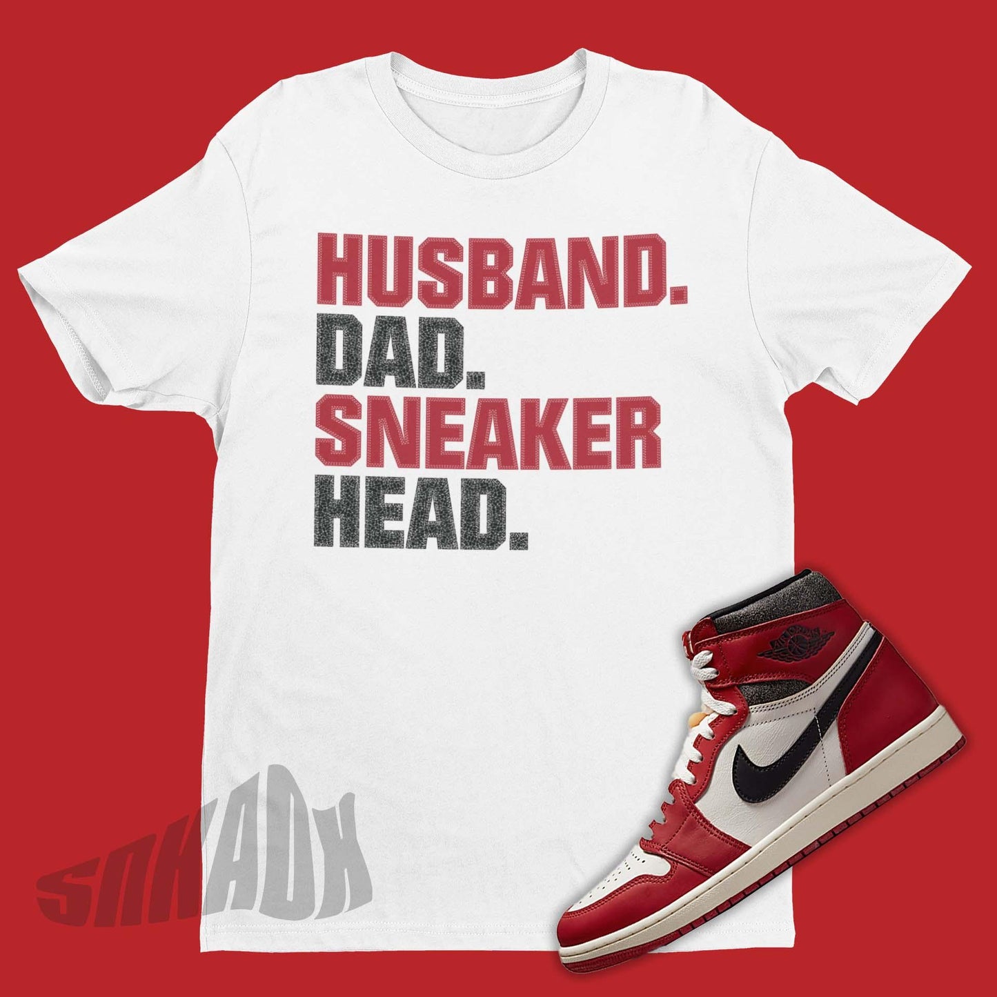 Sneakerhead store dad shirt