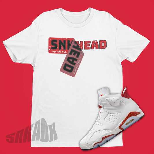 Shirt To Match Air Jordan 6 Red Oreo