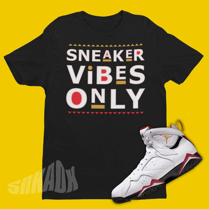 Black Shirt To Match Air Jordan 7 Cardinal