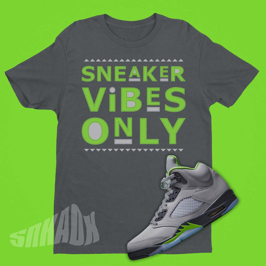 Shirt To Match Air Jordan 5 Green Bean