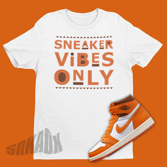 Air Jordan 1 High Starfish Sneaker Match Tee