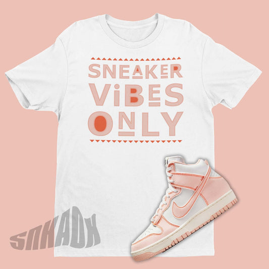 Nike Dunk High Arctic Orange matching shirt