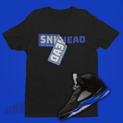 Air Jordan 5 Racer Blue Matching Shirt