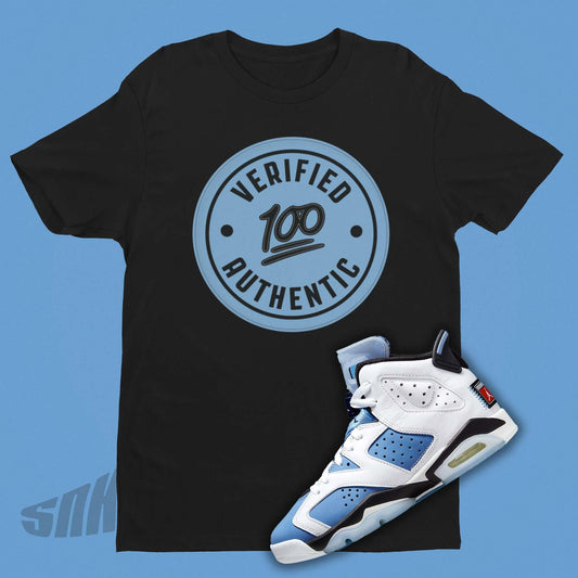 Air Jordan 6 UNC Matching Shirt