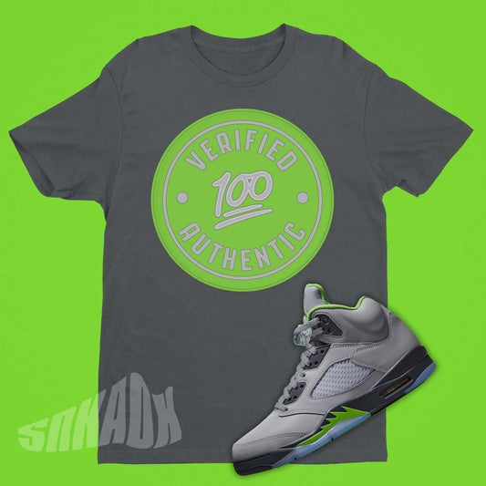 Shirt To Match Air Jordan 5 Green Bean