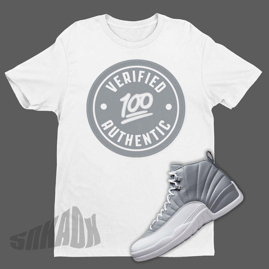 Verified Authentic Shirt To Match Air Jordan 12 Stealth