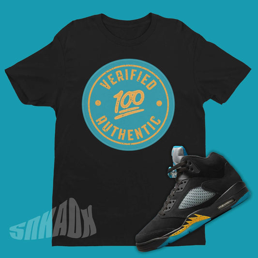 shirt to match air jordan 5 aqua