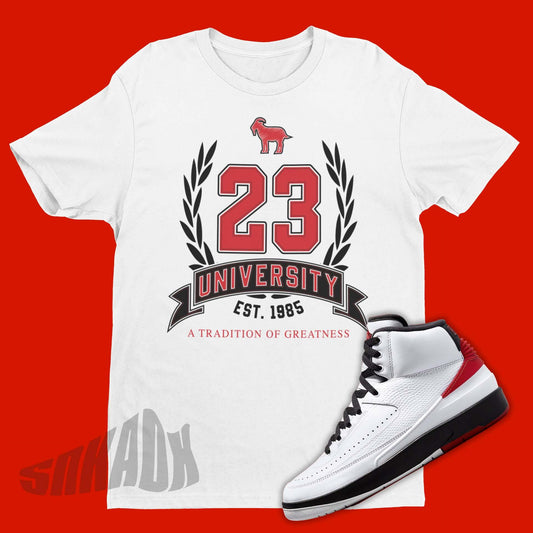 23 university shirt to match tracy morgan