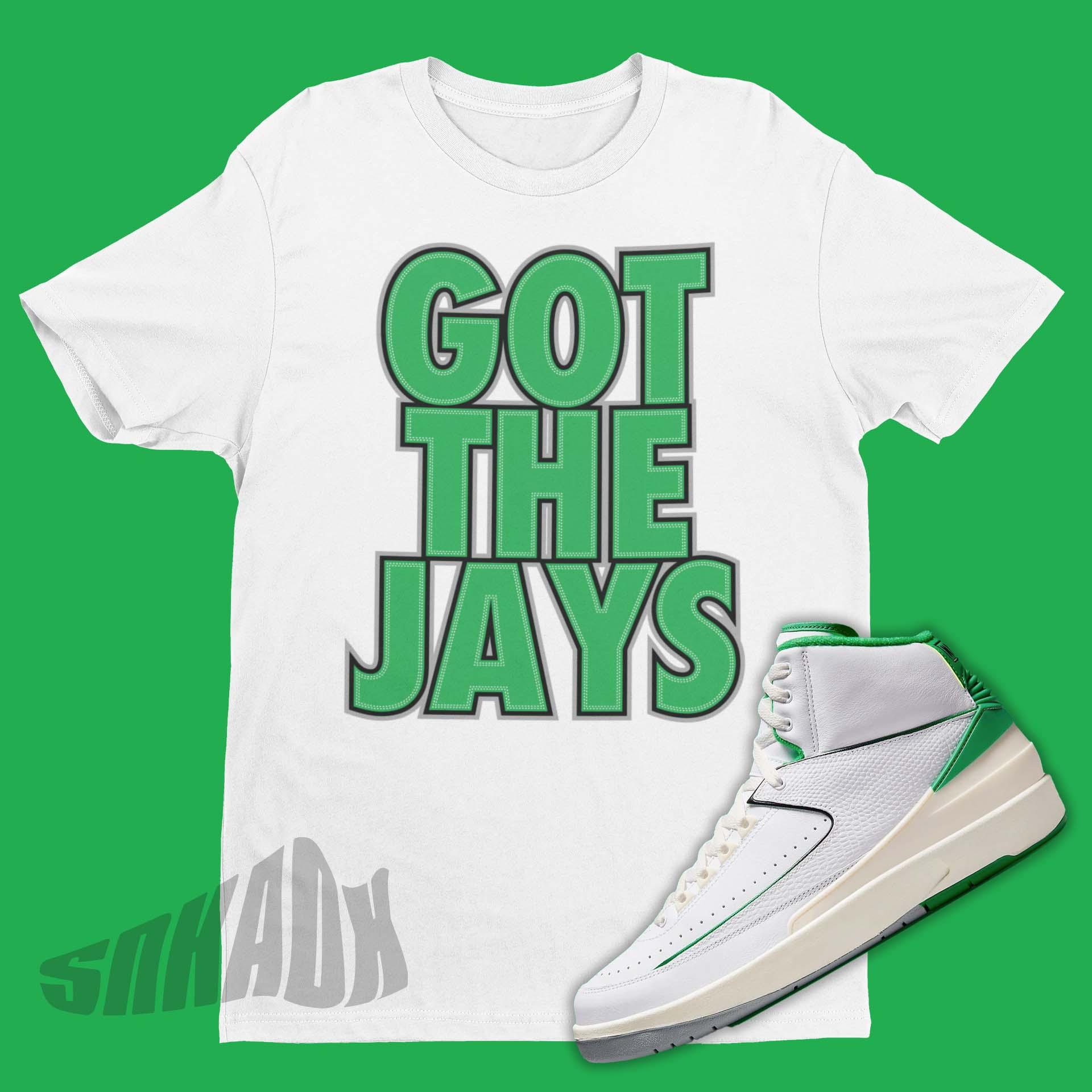 Got the Jays Shirt to Match Air red jordan 2 Lucky Green | NovogasShops |  The Air red jordan 4 