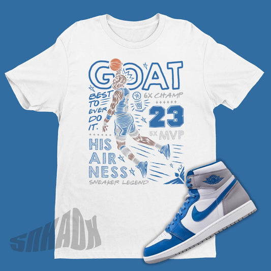 Shirt To Match Air Jordan 1 True Blue