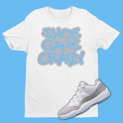 Air Jordan 11 Low Cement Grey matching shirt