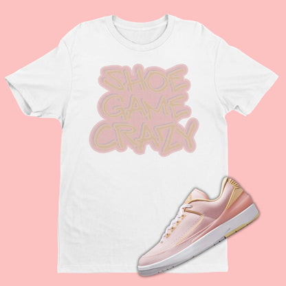 Air Jordan 2 Craft Atmosphere Seersucker matching shirt for sneakerheads